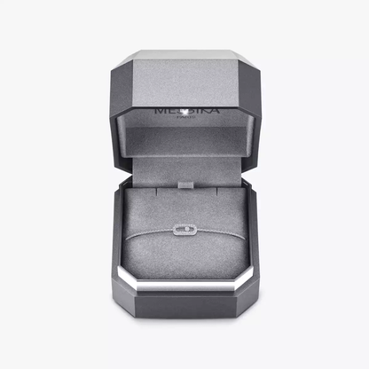 Mit Diamanten ausgefasstes Messika CARE(S) Armband Armband Diamant Weißgold