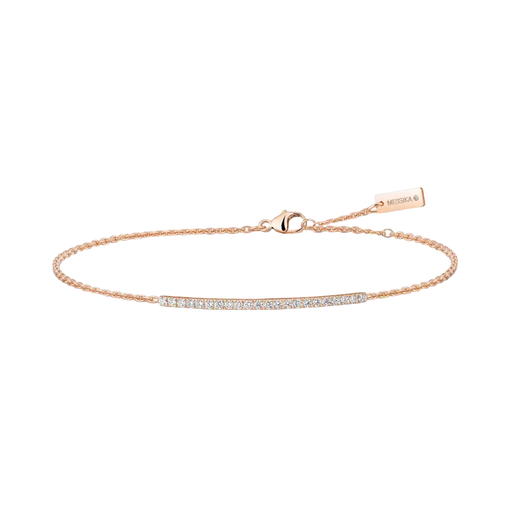 Bracelet barrette Gatsby Armband Diamant Roségold