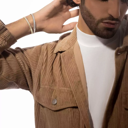 Move Noa Armreif KM Vollständig Mit Diamanten Ausgefasst Armband Diamant Gelbgold