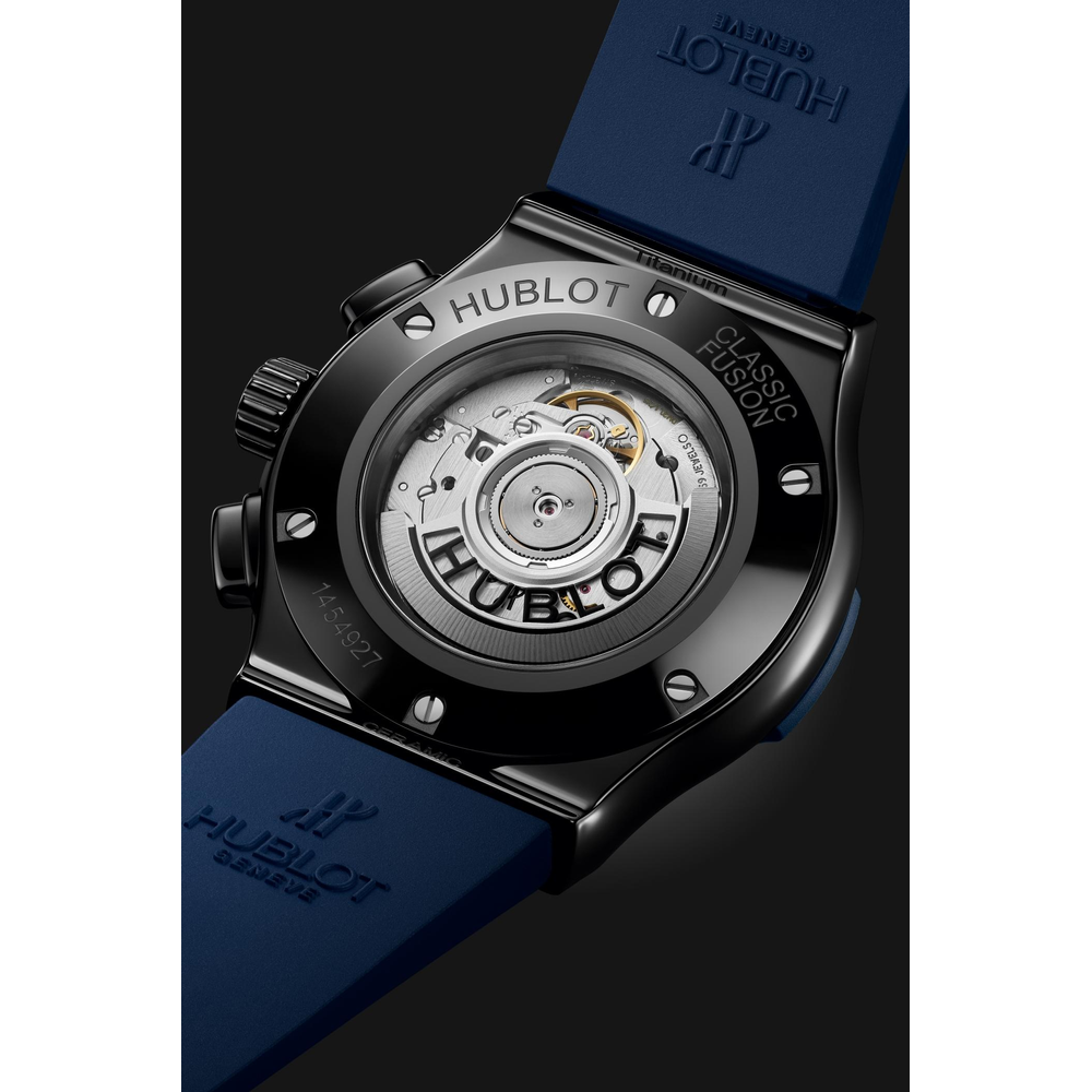 Classic Fusion Ceramic Blue Chronograph