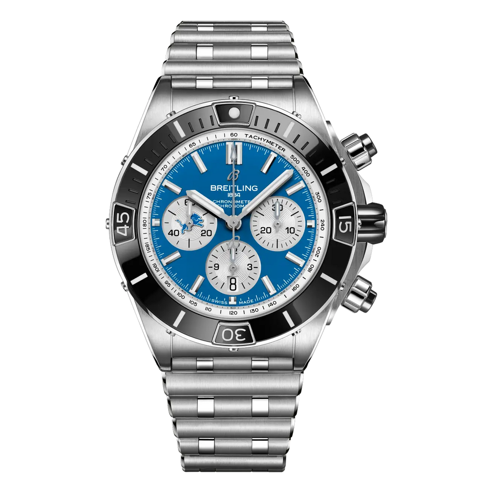 Super Chronomat B01 Chronograph 44 NFL Detroit Lions Edition