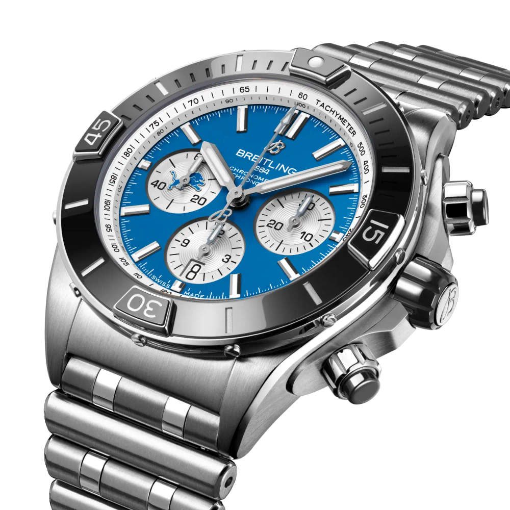 Super Chronomat B01 Chronograph 44 NFL Detroit Lions Edition