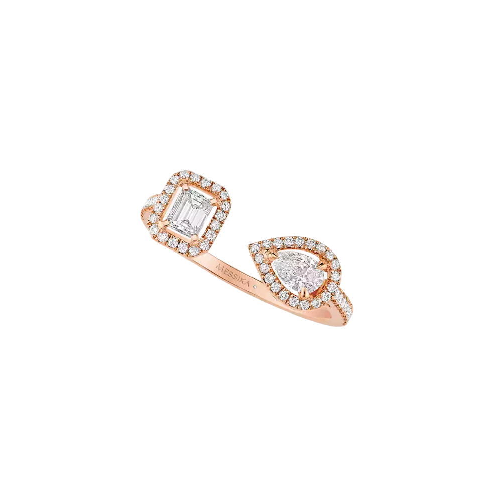 My Twin toi & moi ring 2x 0.15ct