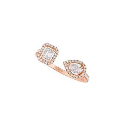 My Twin toi & moi ring 2x 0.15ct