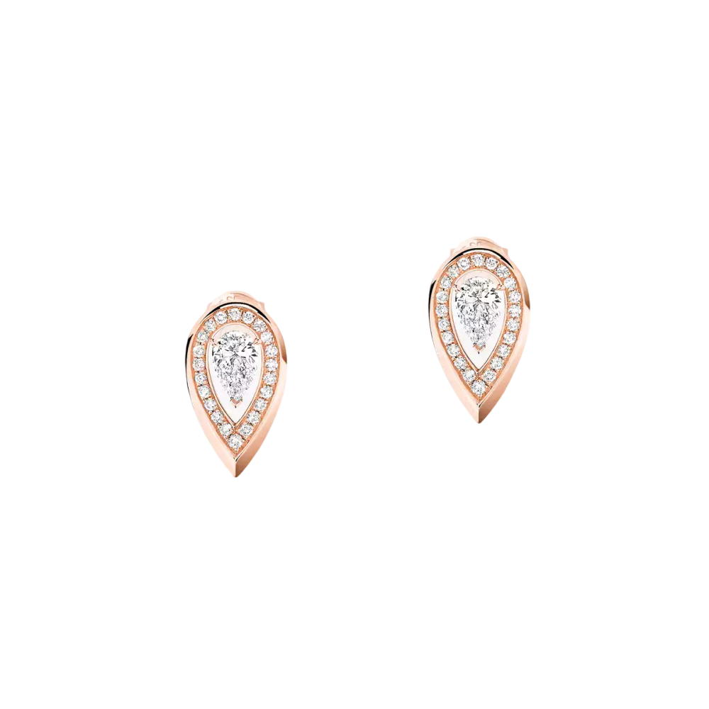Fiery earrings 0.10ct