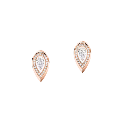 Fiery earrings 0.10ct