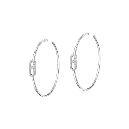 Move Uno hoop earrings large