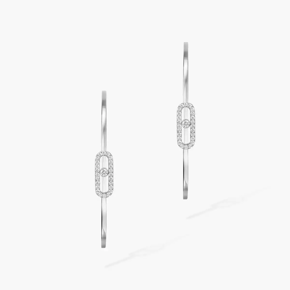 Move Uno hoop earrings large
