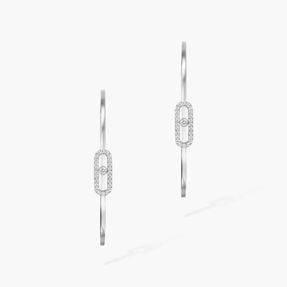 Move Uno hoop earrings large