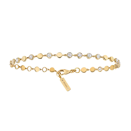 D-Vibes SM Yellow Gold Diamond Bracelet