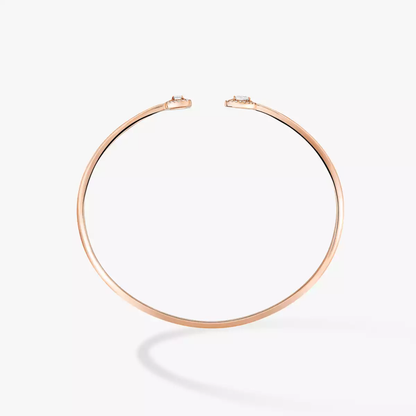 My Twin toi & moi thin bangle 2x 0.15ct