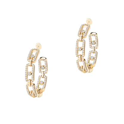 Move Link hoop earrings, small model
