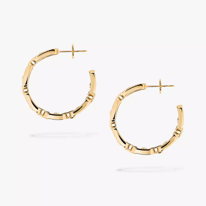 Move Link hoop earrings, small model