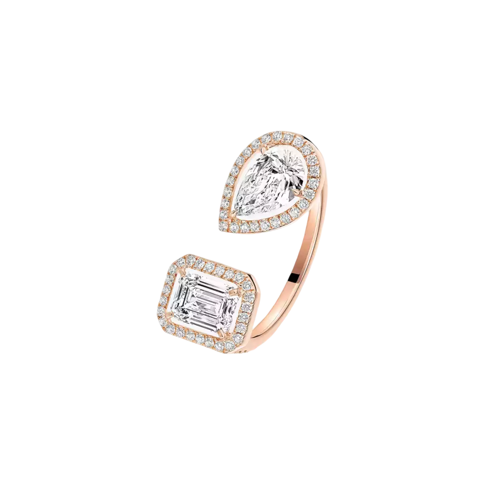 Bague toi & moi My Twin 0,60ct x2