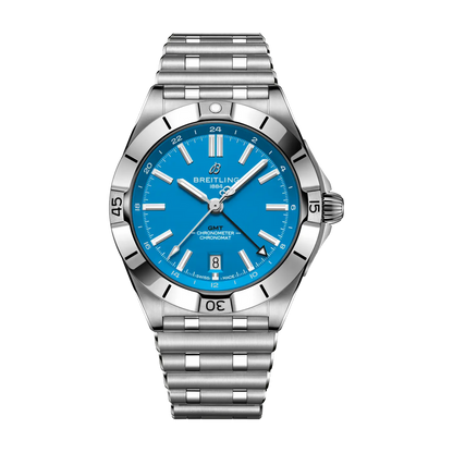 Chronomat Automatic GMT 40 NFL Carolina Panthers Edition
