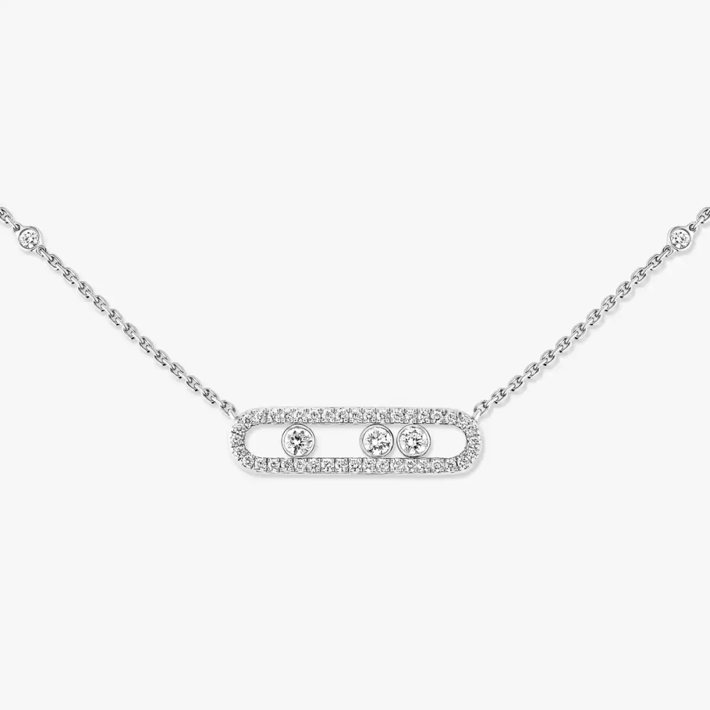 Baby Move pavé necklace