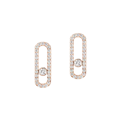 Move Uno pavé earrings