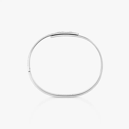 Move Noa Ciselé half pavé bangle