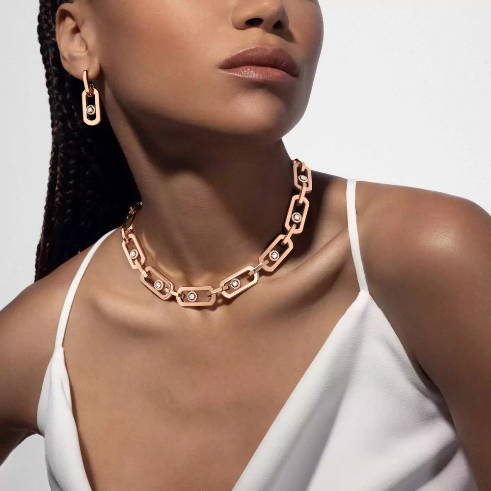 So Move XL pendant earrings
