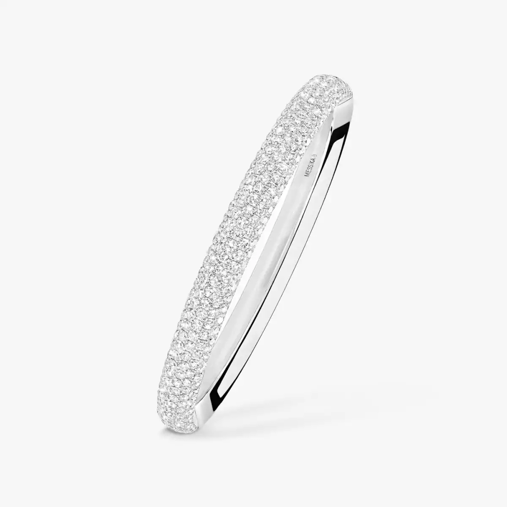 Divine Enigma Bracelet Diamant Or Blanc