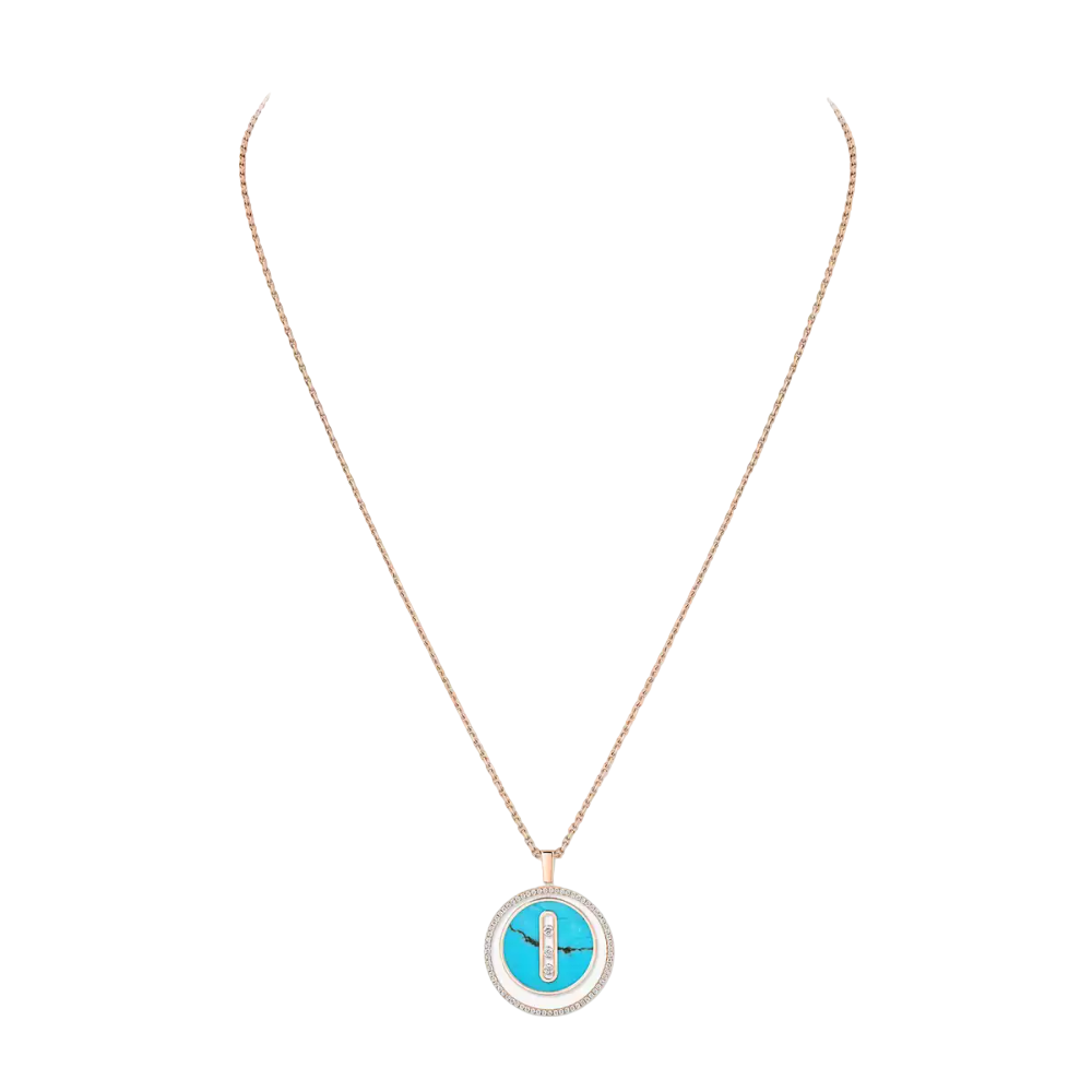 Lucky Move turquoise necklace medium