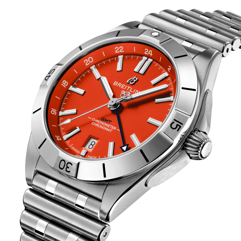 Chronomat Automatic GMT 40 NFL Denver Broncos Edition