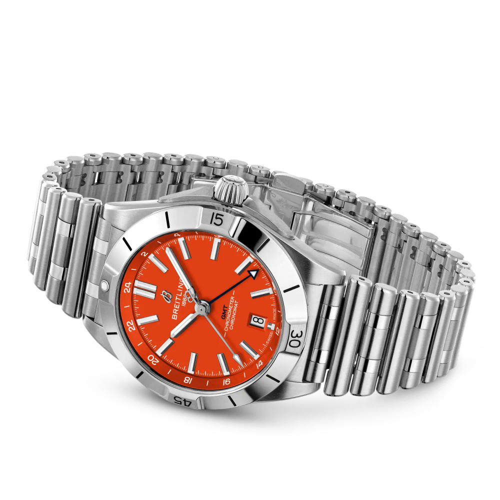 Chronomat Automatic GMT 40 NFL Denver Broncos Edition