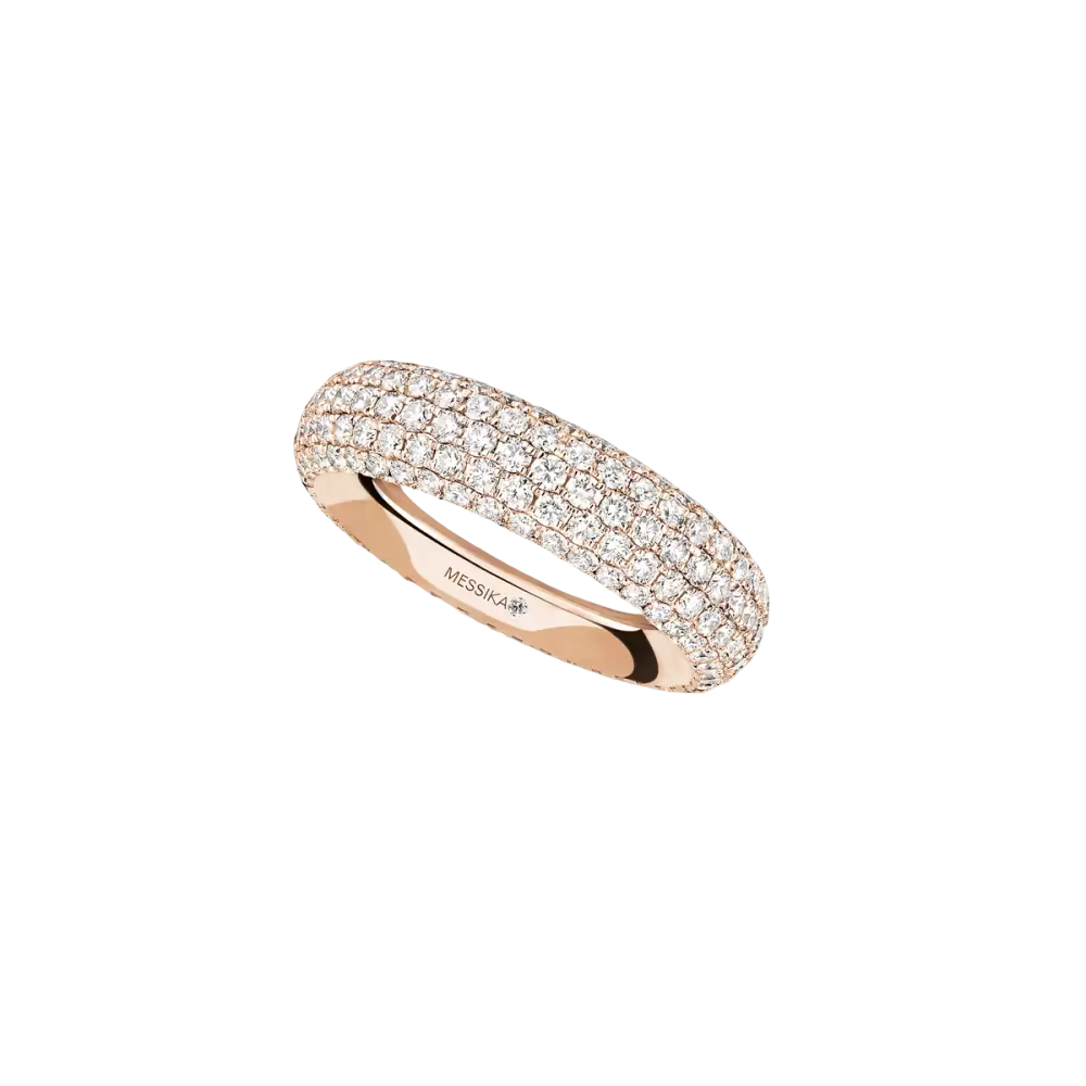 Divine Enigma Pink Gold Diamond Ring