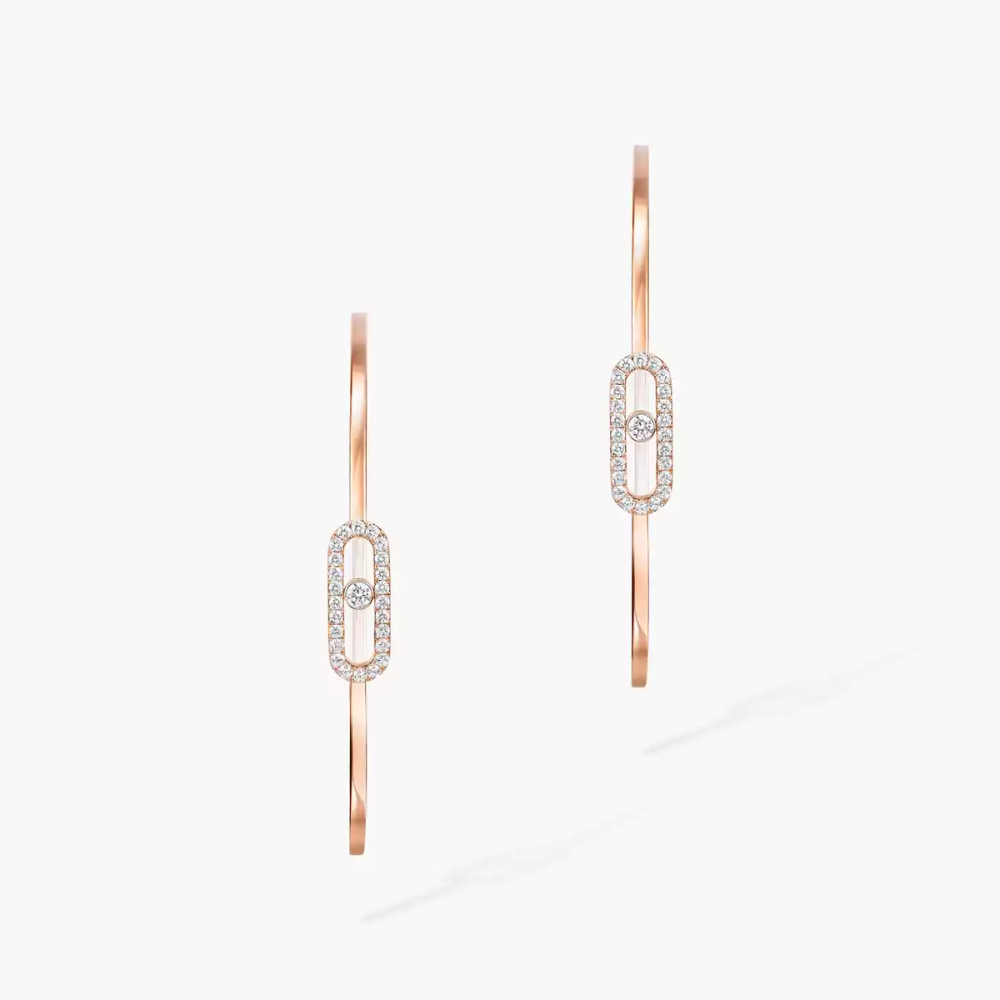 Move Uno hoop earrings large