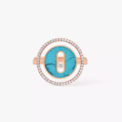 Lucky Move turquoise ring small
