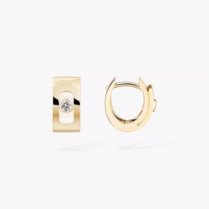 Boucles d'oreilles créoles Move Noa