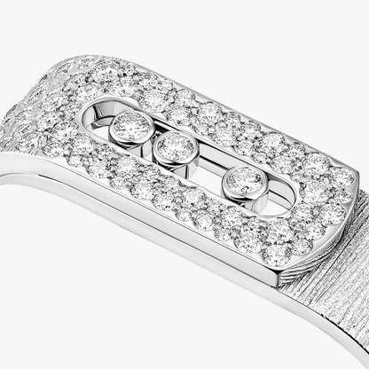 Move Noa two-finger chiseled ring