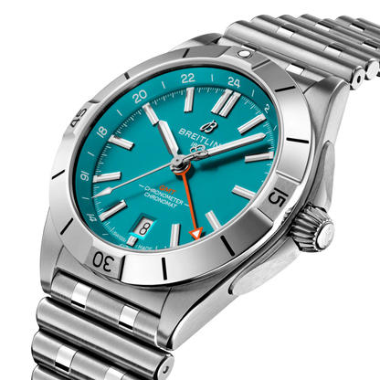 Chronomat Automatic GMT 40 NFL Miami Dolphins Edition