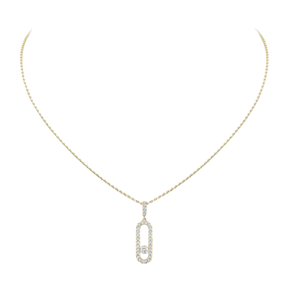 Move Uno pavé necklace large
