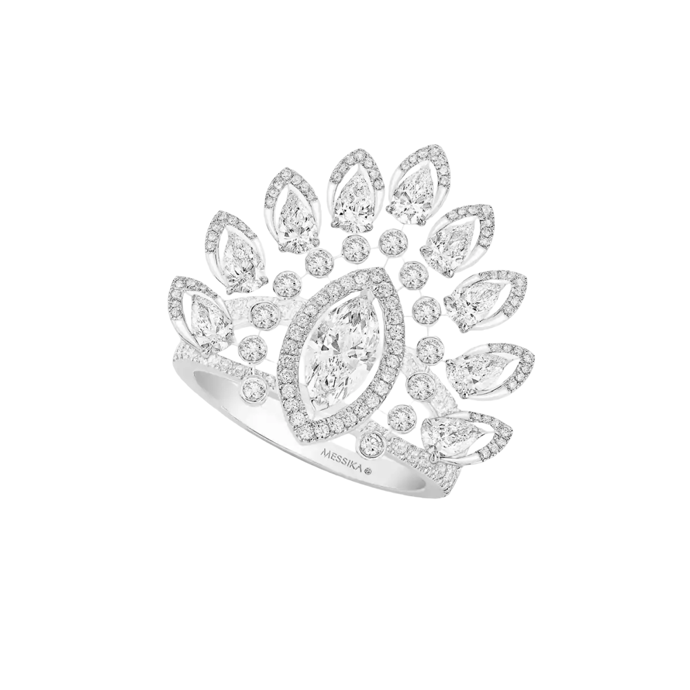 Desert Bloom marquise ring