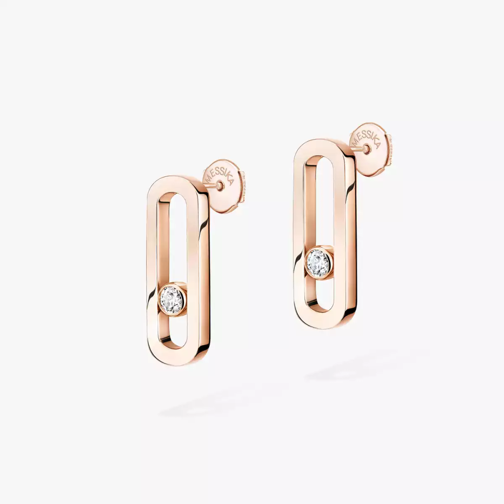 Boucles d'oreilles Move Uno Boucles d'oreilles Diamant Or Rose