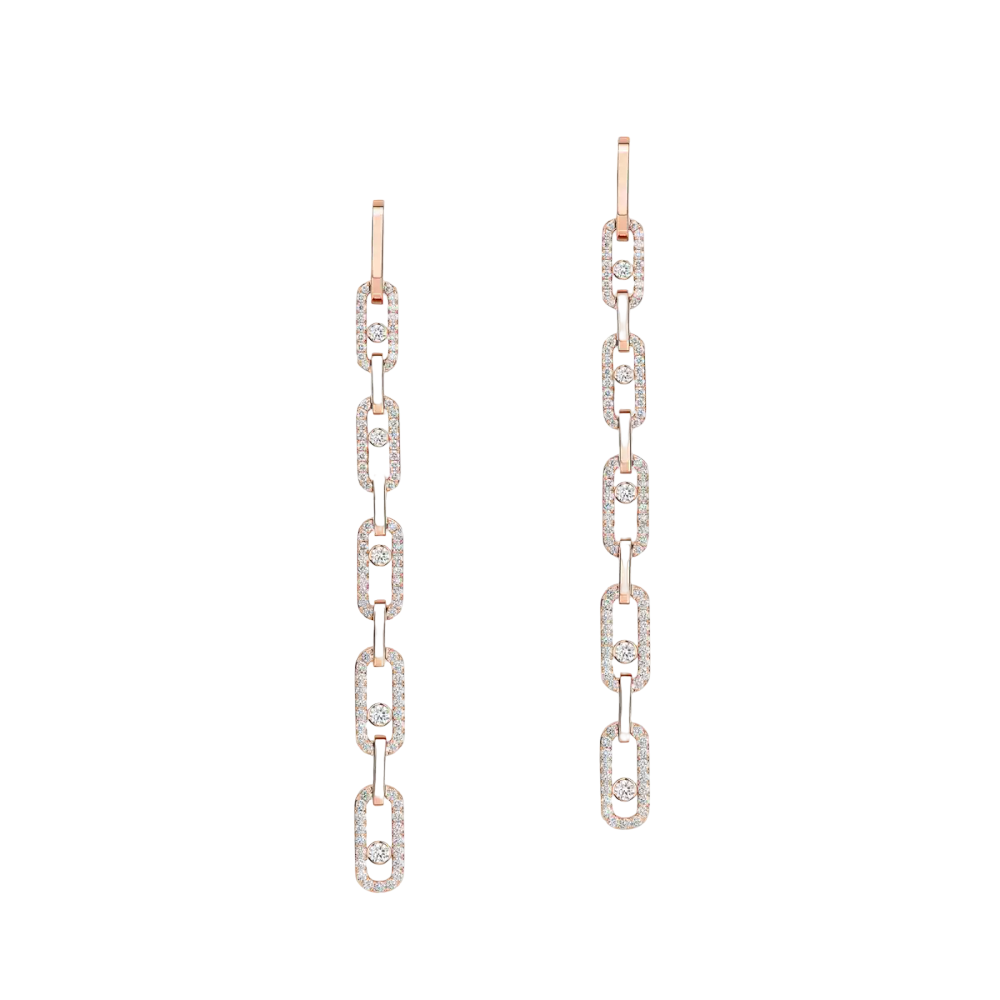 Move Link pendant earrings