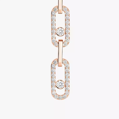 Move Link pendant earrings