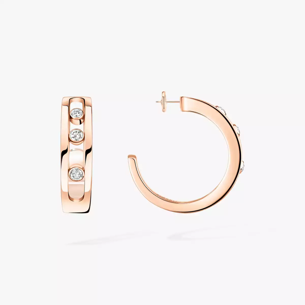 Boucles d'oreilles créoles Move Classique