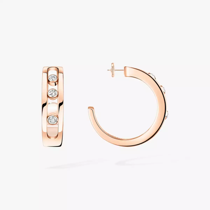 Boucles d'oreilles créoles Move Classique