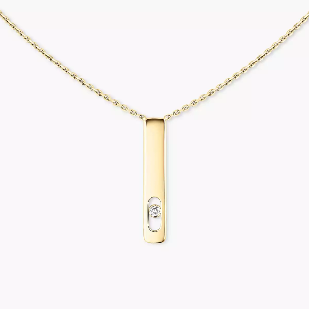 My First Diamond necklace Yellow Gold Diamond Necklace