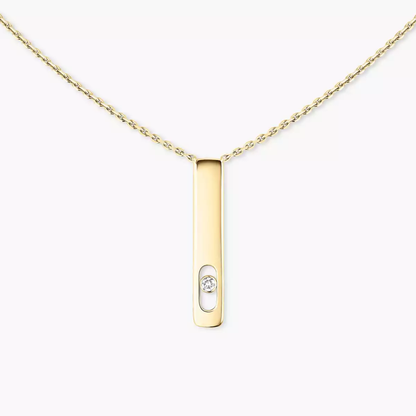 My First Diamond necklace Yellow Gold Diamond Necklace