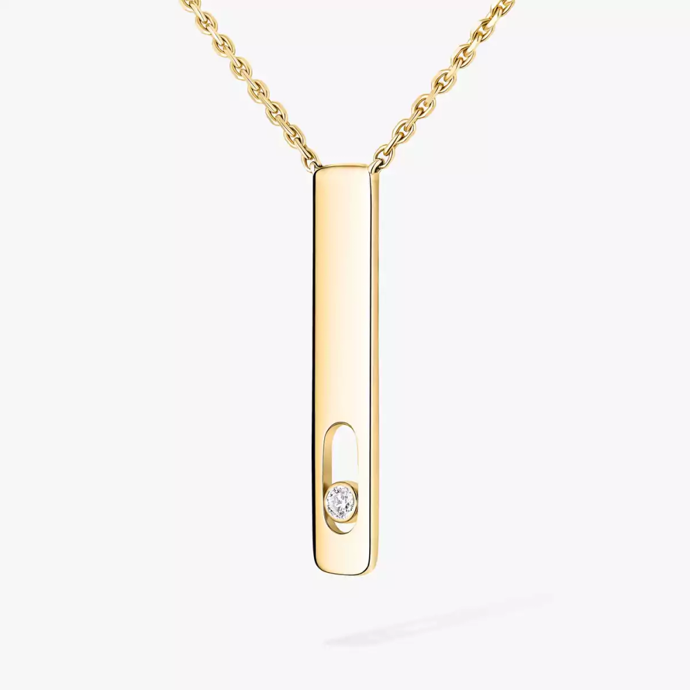My First Diamond necklace Yellow Gold Diamond Necklace
