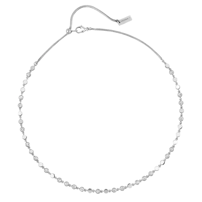 Collier D-Vibes PM Collier Diamant Or Blanc