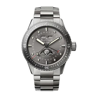 Fifty Fathoms Bathyscaphe Quantième Complet Phases de Lune