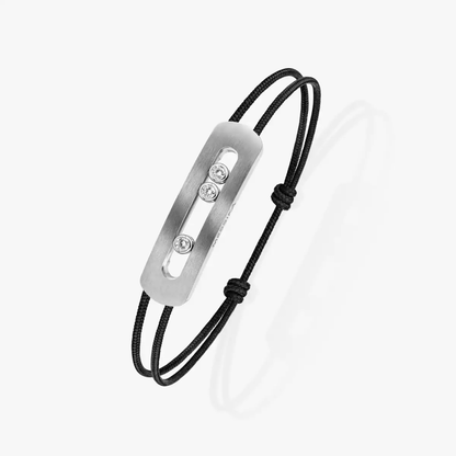 Move Titanium cord bracelet large