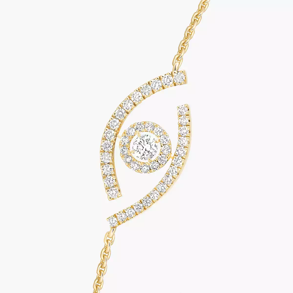 Lucky Eye pavé bracelet