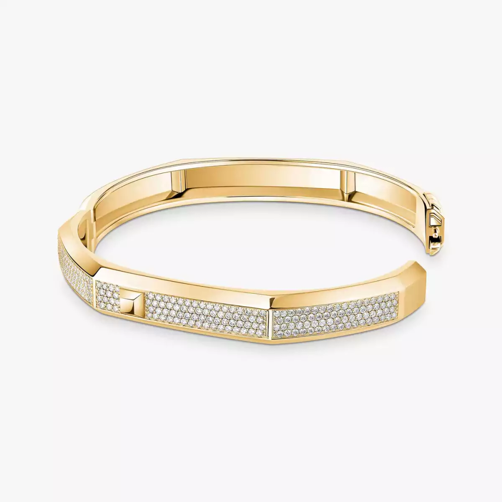 Moderniste pavé bracelet medium