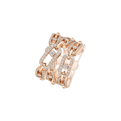 Bague trois rangs Move Link