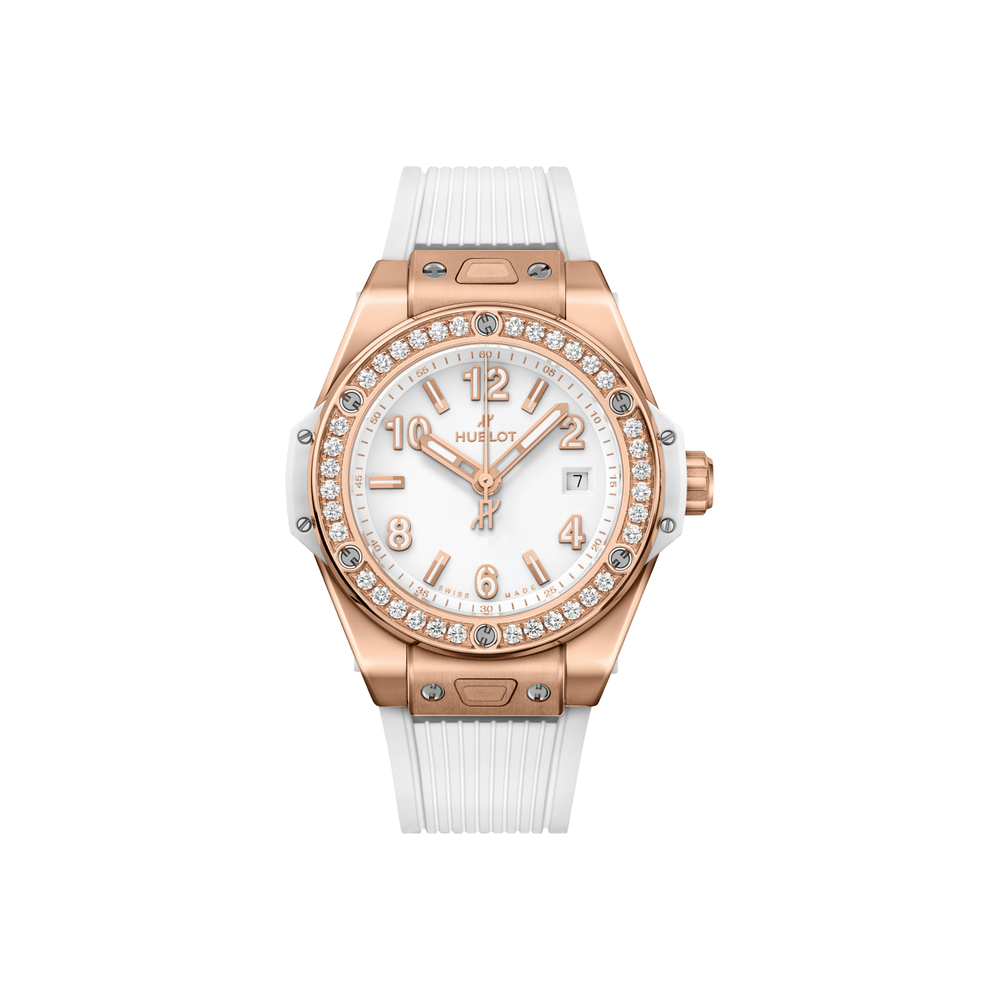 Big Bang One Click King Gold White Diamonds